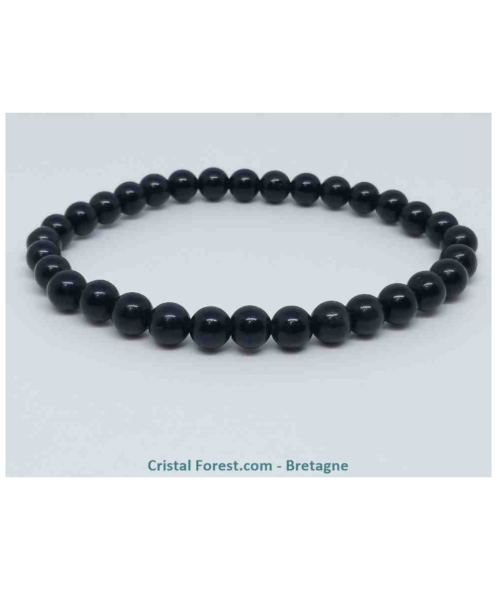 Bracelet Obsidienne Oeil Céleste 8 mm /"Large/"