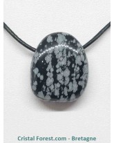 obsidienne flocon de neige