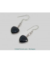 Perle En Spinelle Noire Facettée - Goutte 7-9mm, Neuf, Idéal Pour La Création De Bijoux