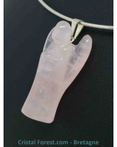Quartz Rose - Ange - Pendentif
