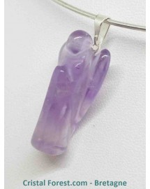Améthyste - Pendentif Ange  