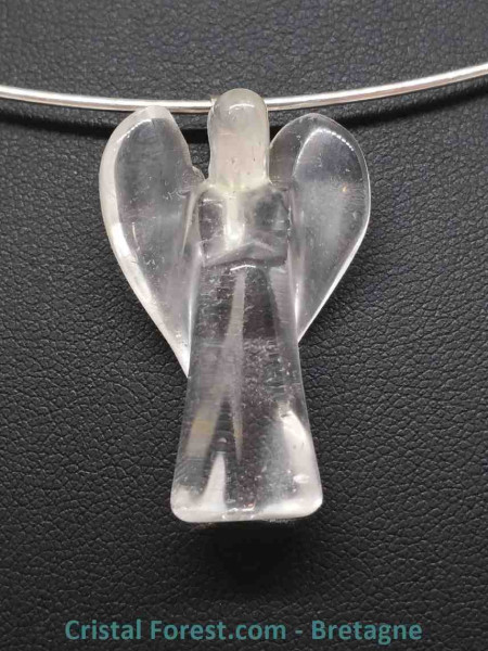 Cristal de roche - Pendentif Ange 