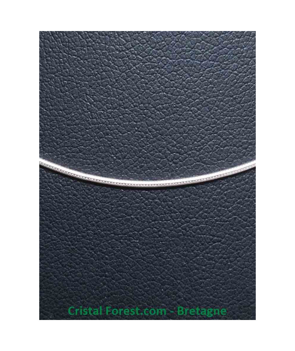 Chaîne Maille Serpent 1.2 mm Argent 925 Certifié