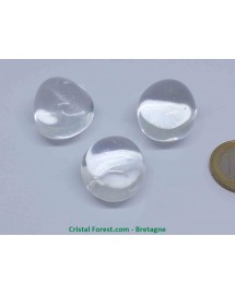 Cristal de roche de l'Himalaya AAA+ - Pierre roulée Extra