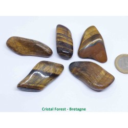Oeil de Tigre - Pierre  roulée 3 à 4 cm