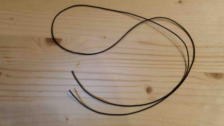 Cordon coton ciré à nouer diamètre 1mm