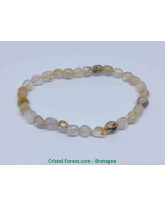  Quartz rutile - Bracelet Grains