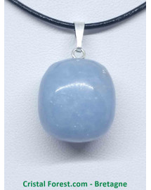 Angélite - Pendentif Pierre roulée