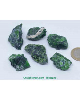 Diopside - Pierre Brute