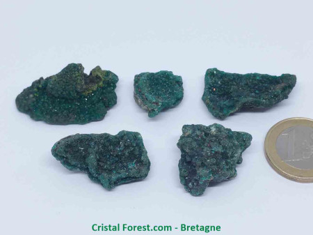 Dioptase - Pierre Brute