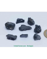 Shungite argentée - Pierres brutes