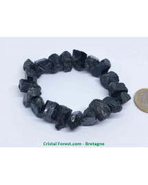 Tourmaline noire - Bracelet Pierres Brutes