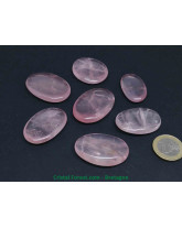 Quartz Rose - Galets Plats