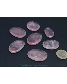 Quartz Rose - Galets Plats
