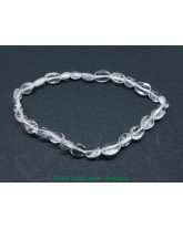 Cristal de roche - Bracelet grains