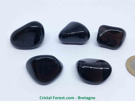 Obsidienne larme d'apache - Pierres roulées