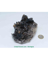 Quartz fumé - Druses (amas) Grandes dimensions