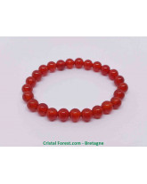 Cornaline - Bracelet Boules - Taille Enfant