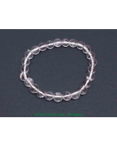 Cristal de roche - Bracelets boules - Taille Enfant
