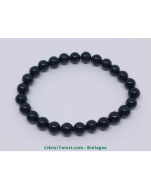 Tourmaline noire - Bracelet boules - Grande Taille