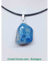 Chrysocolle - Pendentif Pierre Roulée