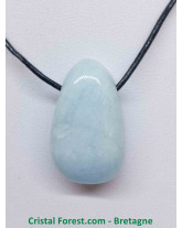 Aigue marine - Pendentif Pierre Percée 