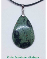 Jaspe Kambaba -  Pendentif Bélière