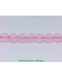 Quartz Rose - Fil de Perles