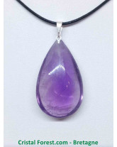 Améthyste -  Pendentif Goutte