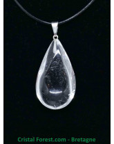 Cristal de roche - Pendentif Bélière