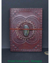 Journal et Carnet Cuir avec cabochon