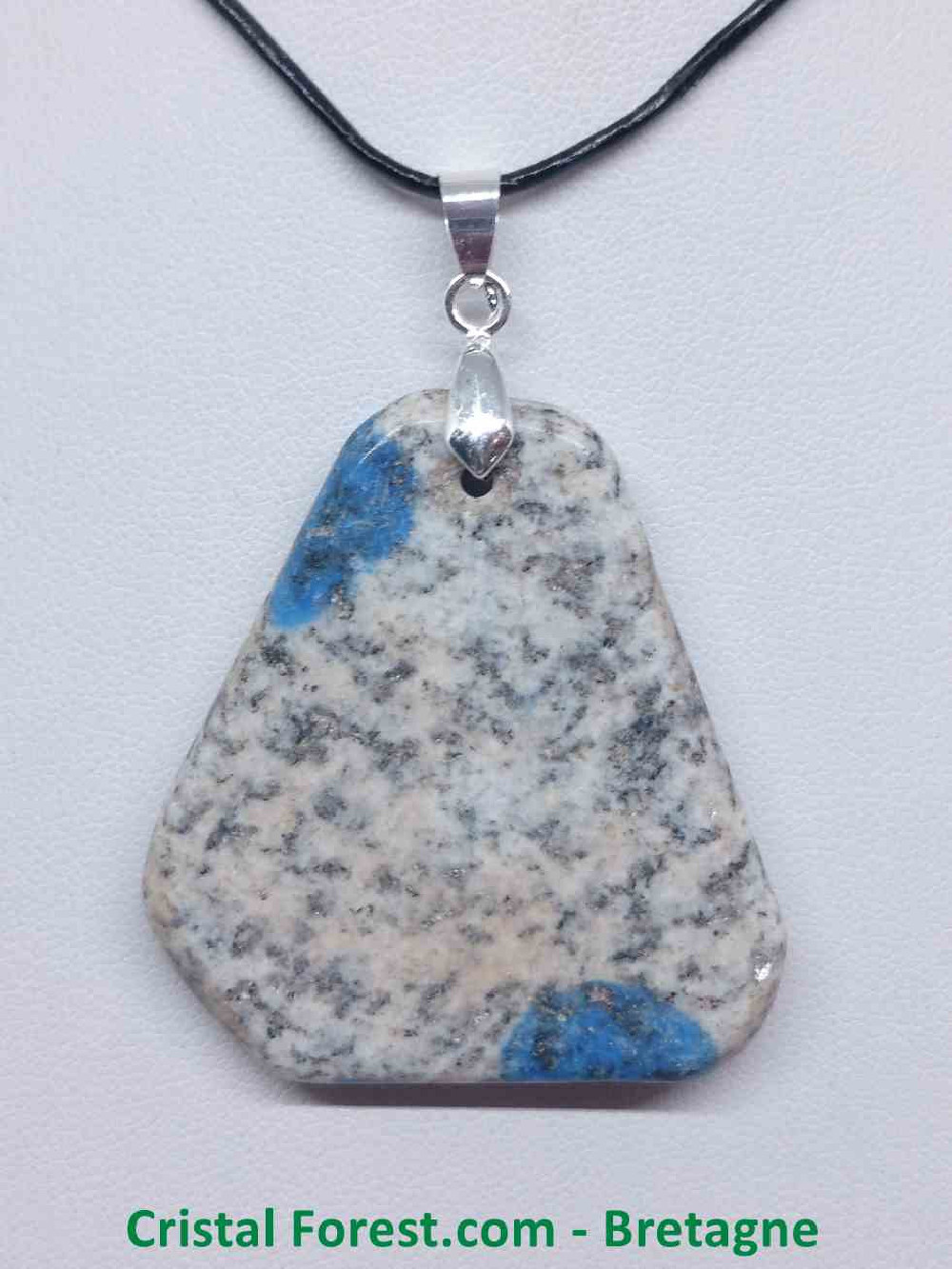 Jaspe K2 d'Himalaya - Pendentif Bélière