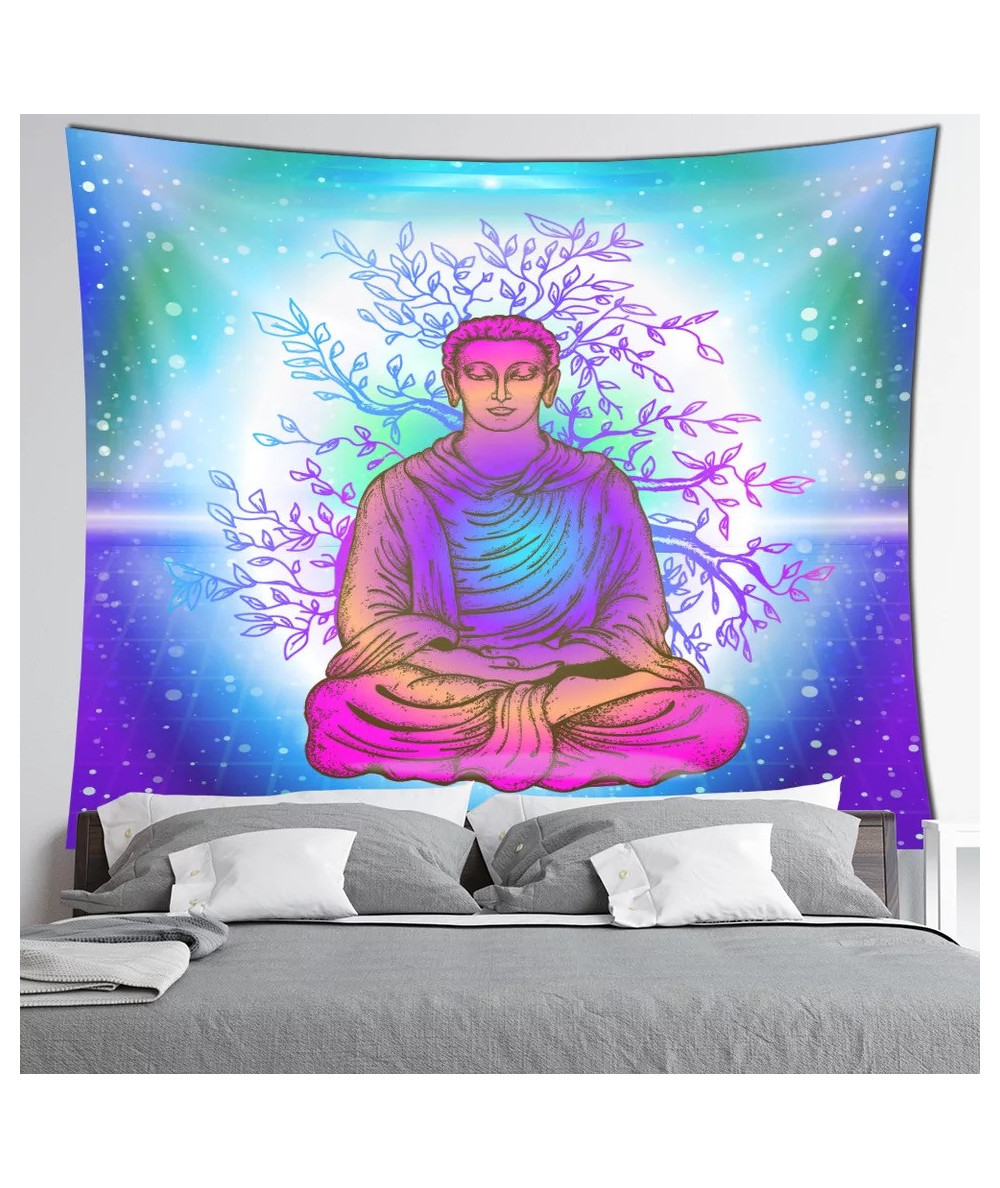 Tentures murales - 7 Chakras, Bouddha et OM (Aum)