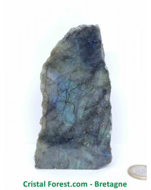 Labradorite - Bloc 1 face polie (semi brut)