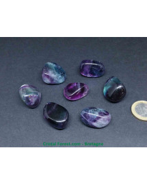 Fluorite (Fluorine) - Pierre roulée