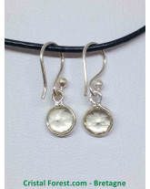 Citrine - Boucles d'oreille Argent