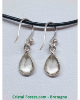 Citrine - Boucles d'oreille Argent