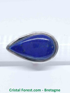 Lapis Lazuli - Bague Sertie Argent - AAA+