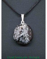 Obsidienne flocon de neige