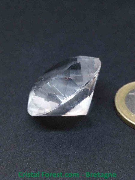 Cristal de Roche - Taillé Diamant