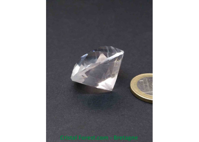 Cristal de Roche - Taillé Diamant