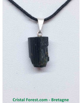 Tourmaline noire - Pendentif Pierre Brute