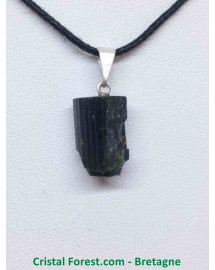 Tourmaline noire - Pendentif Pierre Brute