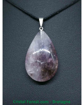 Super 7 (Cacochynite) - Pendentif Bélière Acier Inoxydable