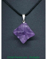 Améthyste - Pendentif Merkabah