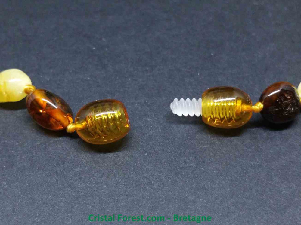 Ambre véritable Extra AAA - Collier Bébé / Enfant