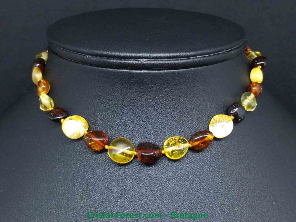 Ambre véritable Extra AAA - Collier Bébé / Enfant