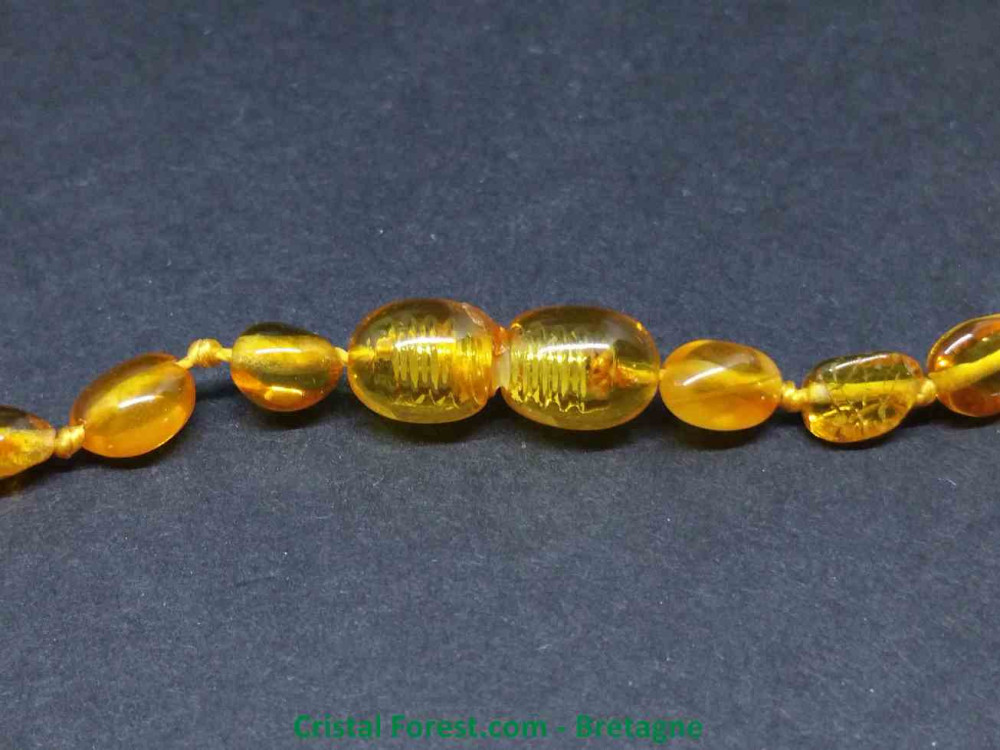 Ambre véritable Extra AAA - Collier Bébé / Enfant