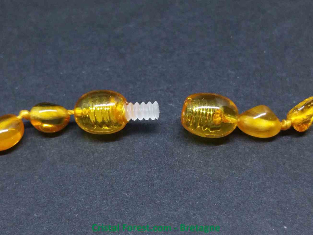 Ambre véritable Extra AAA - Collier Bébé / Enfant