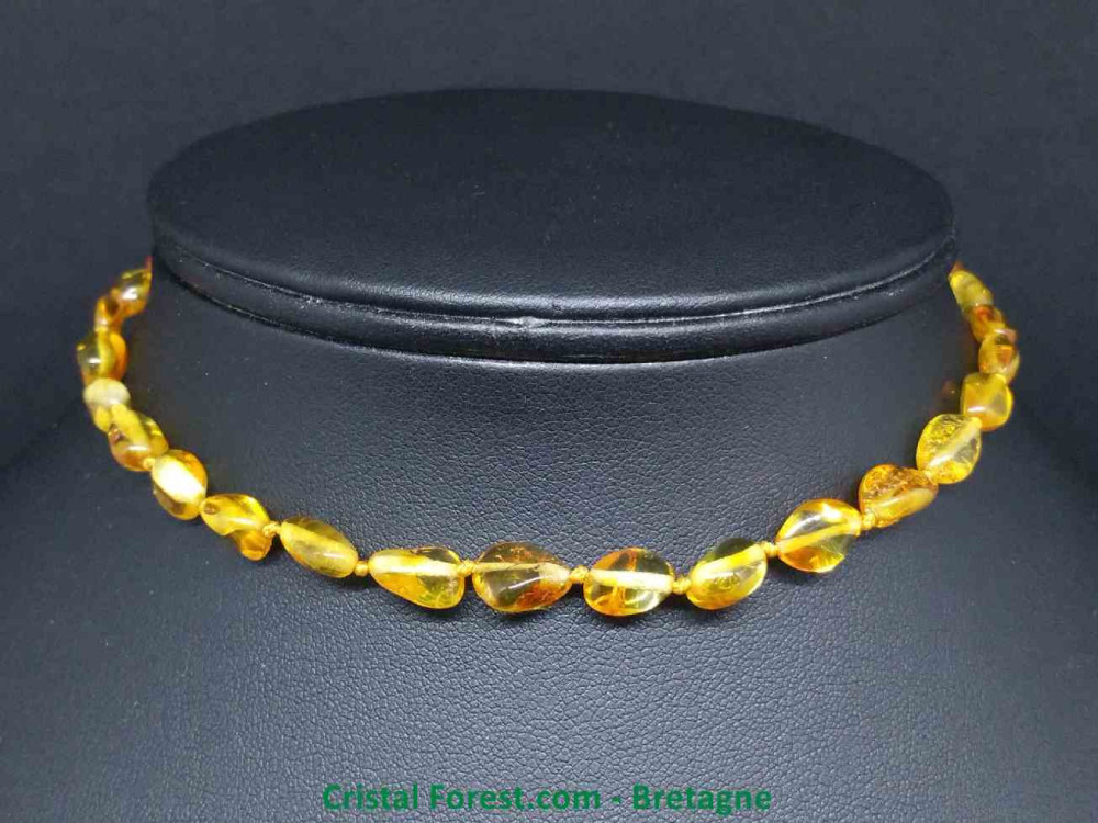Ambre véritable Extra AAA - Collier Bébé / Enfant